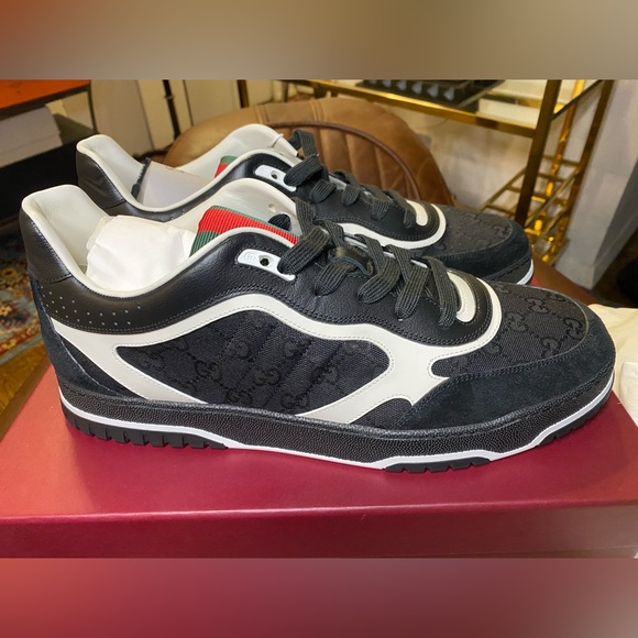 GUCCI RE-WEB Tennis SNEAKER - Picture 5 of 11